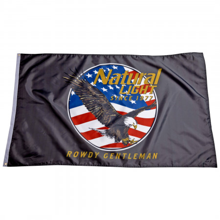 Natural Light American Eagle Rowdy Gentleman Flag